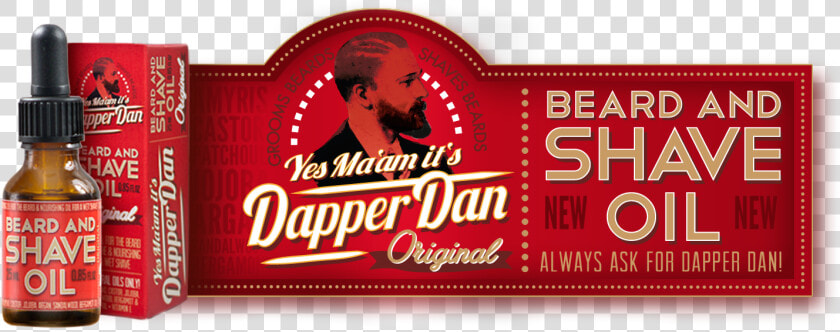 Dapper Dan Beard Oil  HD Png DownloadTransparent PNG