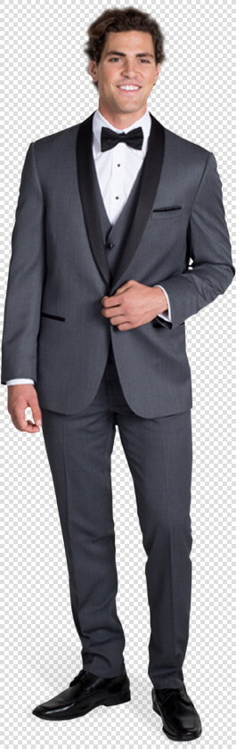 Charcoal Grey Michael Kors Tux   Michael Kors Black And Grey Tuxedo  HD Png DownloadTransparent PNG