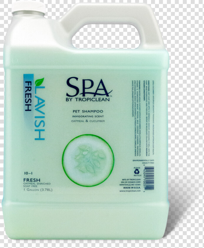 Tropiclean Spa Shampoo  HD Png DownloadTransparent PNG