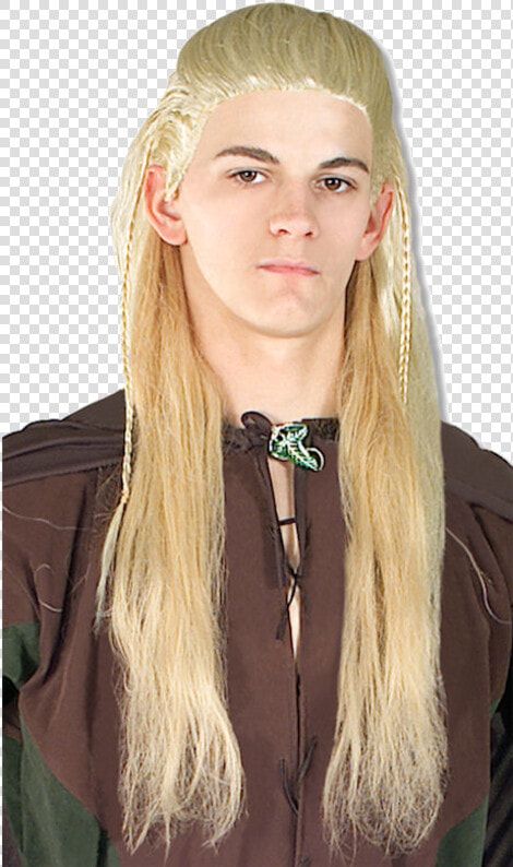 Men S Legolas Wig   Legolas Wig  HD Png DownloadTransparent PNG