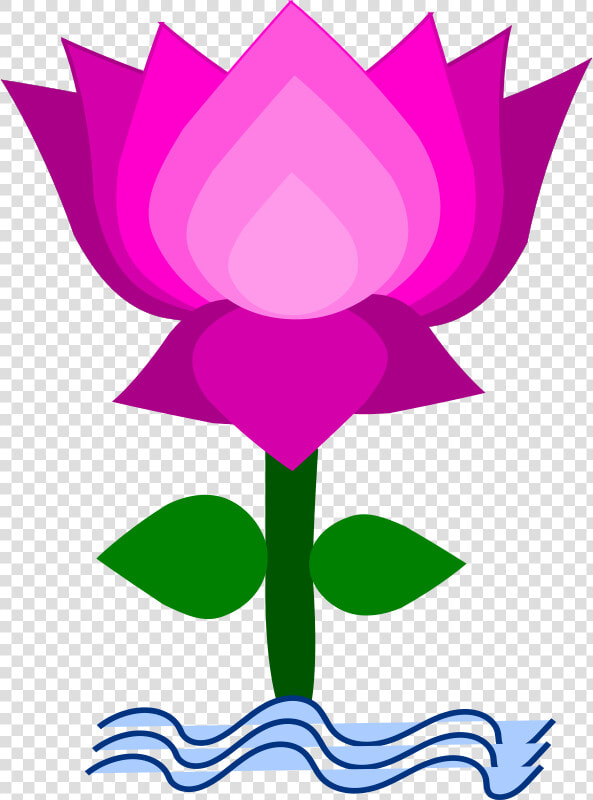 Free Clip Art Lotus Flower   Lotus Flower Images Clipart  HD Png DownloadTransparent PNG