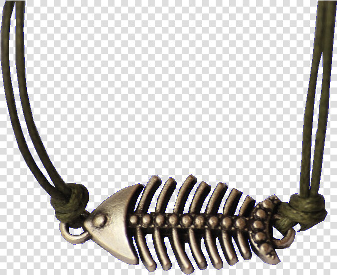 Bracelet With Fish Bone   Arthropod  HD Png DownloadTransparent PNG