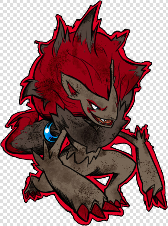 Zoroark   Cartoon  HD Png DownloadTransparent PNG