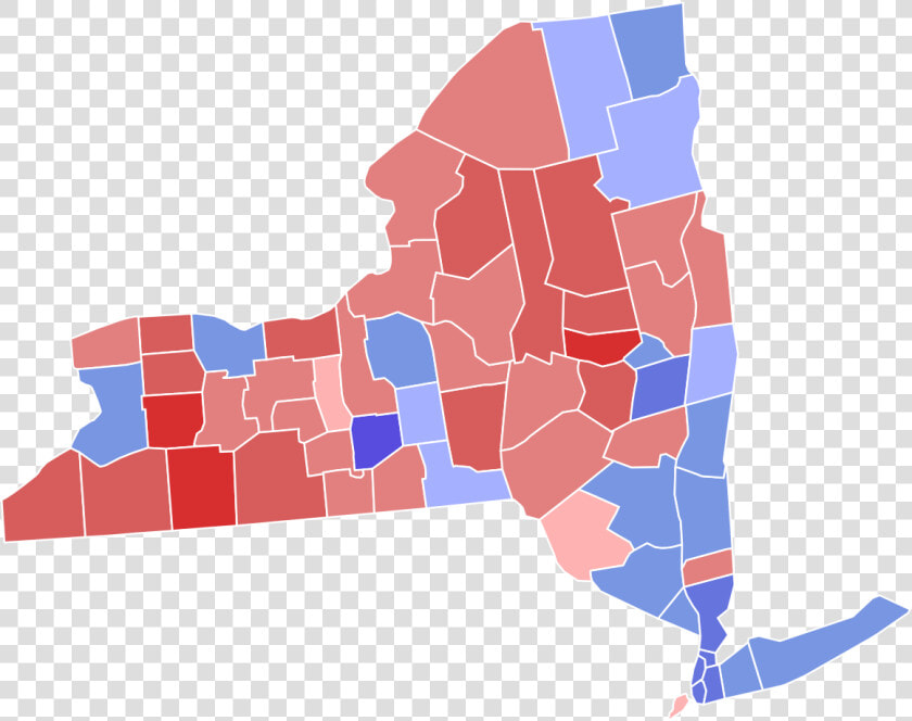 Nys Governor Election Map  HD Png DownloadTransparent PNG