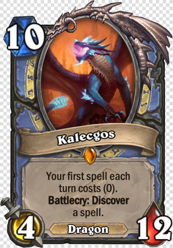 Kalecgos Hearthstone Rise Of The Shadows Expansion   Kalecgos Hearthstone  HD Png DownloadTransparent PNG