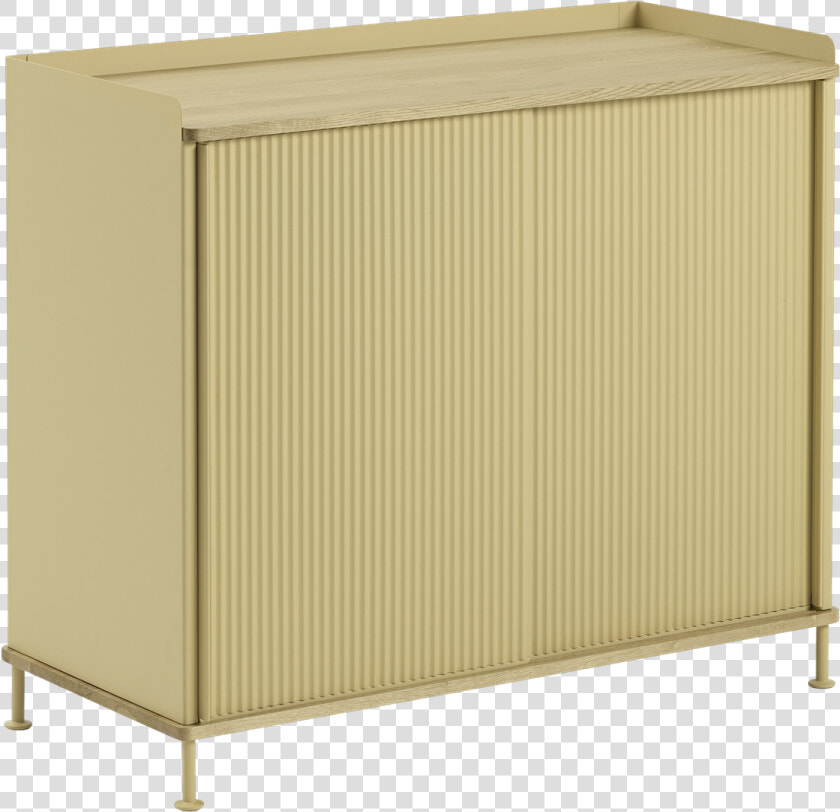 83603 Enfold Sideboard Tall Sand Yellowsand Yellow   Enfold Sideboard Tall Muuto  HD Png DownloadTransparent PNG