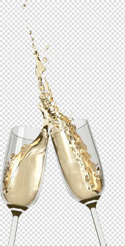 Champagne Glass Sparkling Wine Cocktail   Toasting Champagne Glasses  HD Png DownloadTransparent PNG