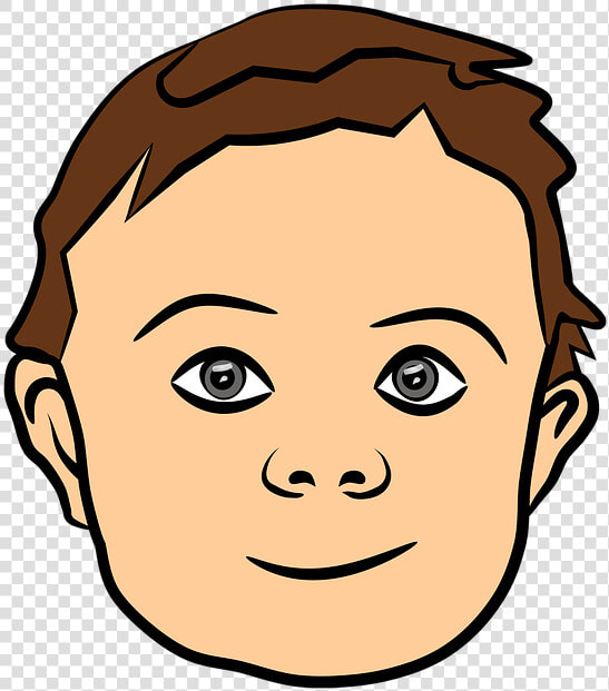 Baby  Head  Cute  Face  Young  Smile  Child  Toddler   Cartoon  HD Png DownloadTransparent PNG