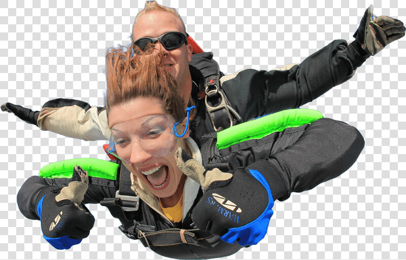 Tandem Skydiving  HD Png DownloadTransparent PNG