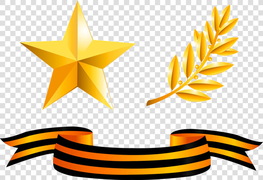 Gold Medal Ribbon Five   Rama De Olivo Dorada Png  Transparent PngTransparent PNG