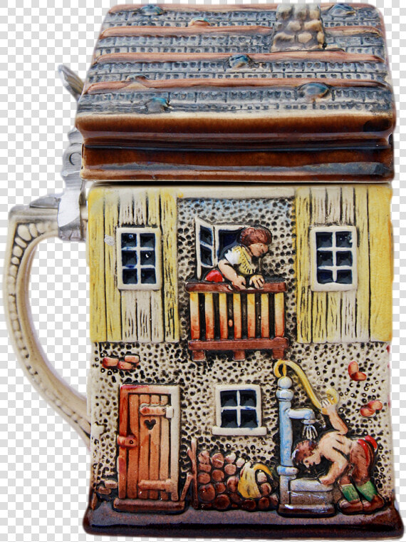 Alpine House 3d Beer Stein   Pottery  HD Png DownloadTransparent PNG