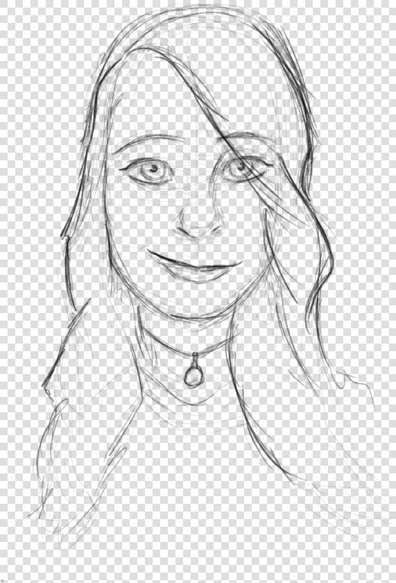 Emily Line   Sketch  HD Png DownloadTransparent PNG