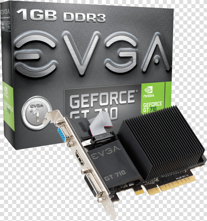 Evga Gt 710 2gb Ddr3  HD Png DownloadTransparent PNG