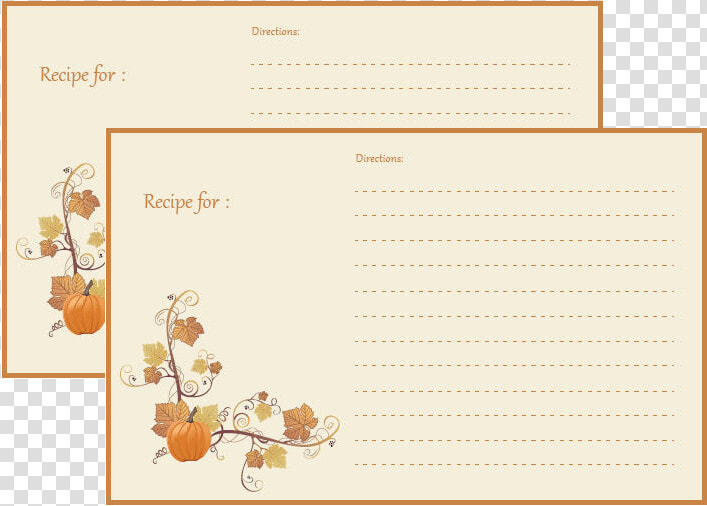 Recipe Card Png  Transparent PngTransparent PNG