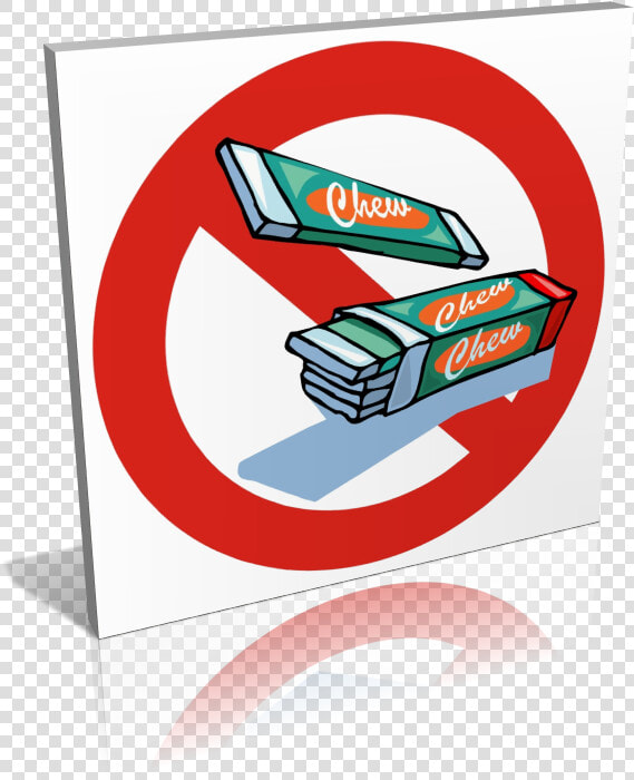 Panneau Chewing gum Interdit   Interdiction De Macher Du Chewing Gum  HD Png DownloadTransparent PNG