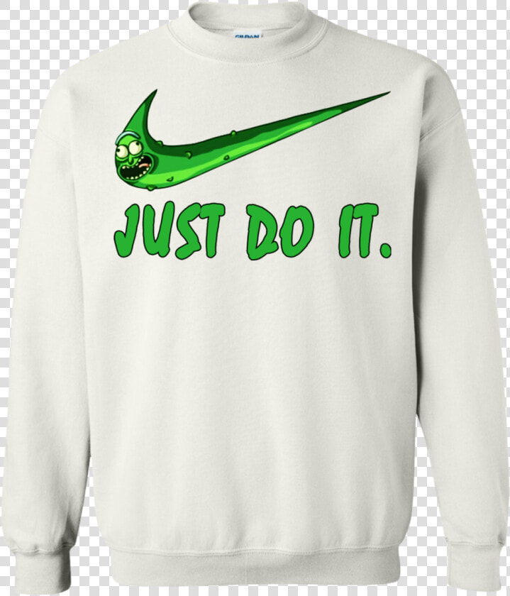 Pickle Rick Just Do It Shirt  Hoodie  Tank   Pickle Rick Nike Shirt  HD Png DownloadTransparent PNG