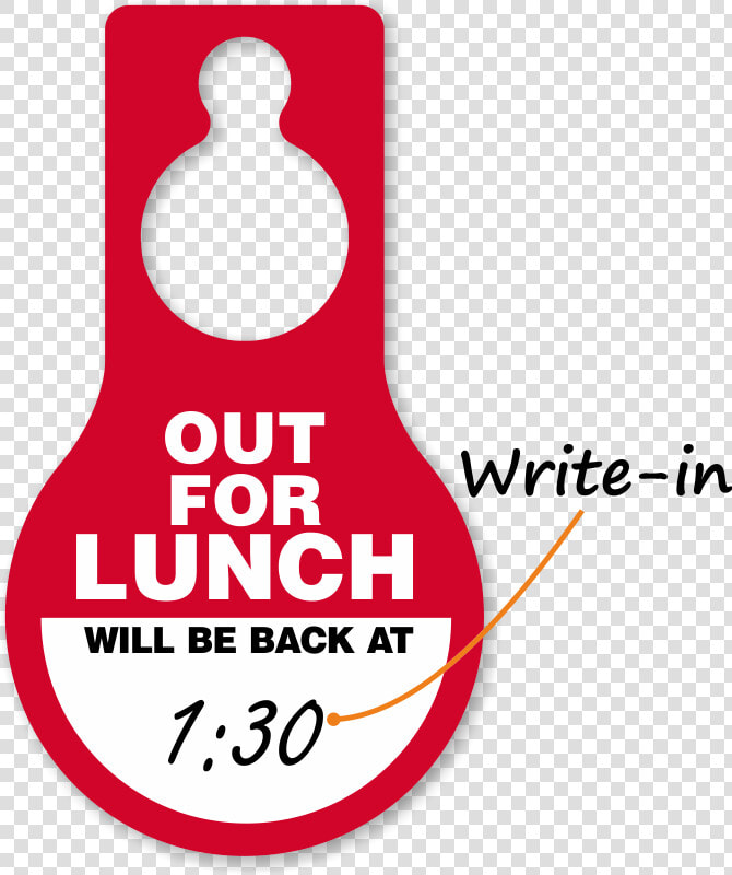 Clip Art Out To Lunch Clipart   Lunchbreak Signage  HD Png DownloadTransparent PNG