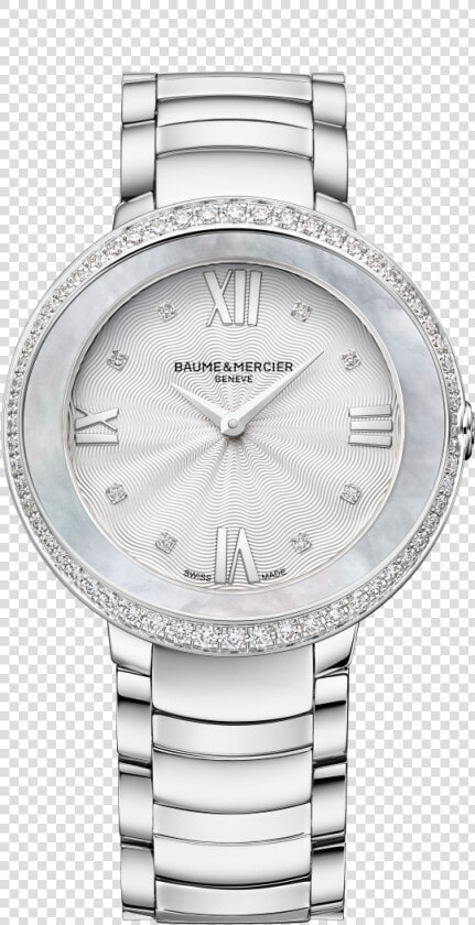 Baume And Mercier Ladies Diamond Watch  HD Png DownloadTransparent PNG