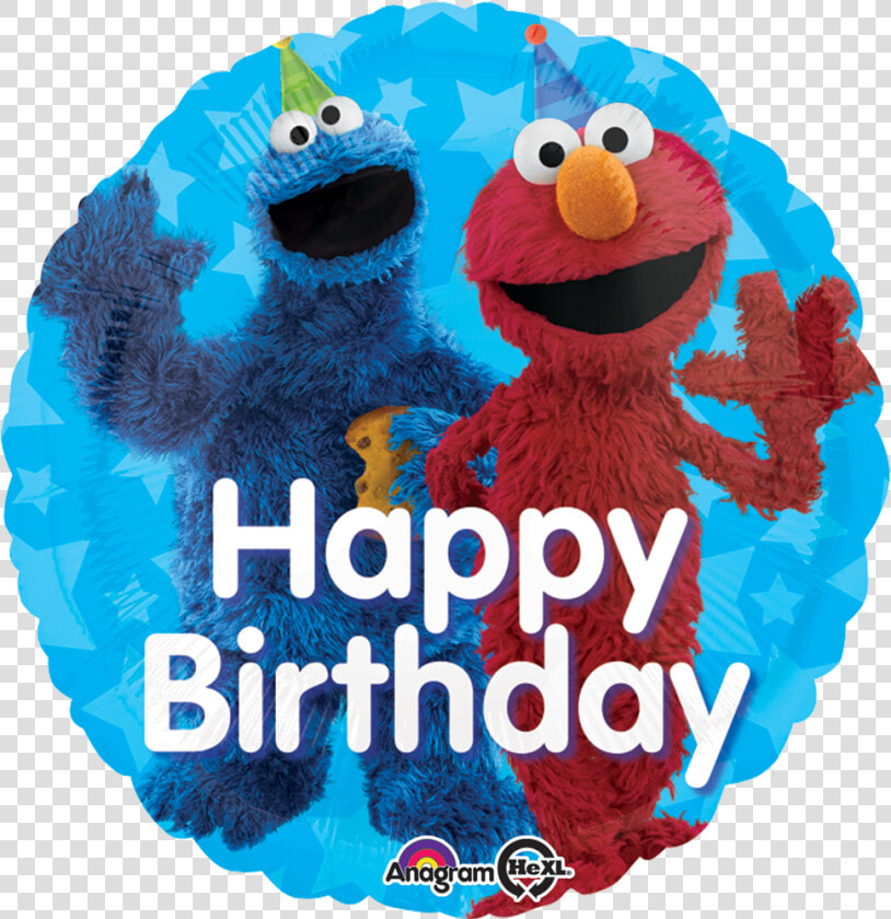 Sesame Street Fun Happy Birthday   Sesame Street Round  HD Png DownloadTransparent PNG