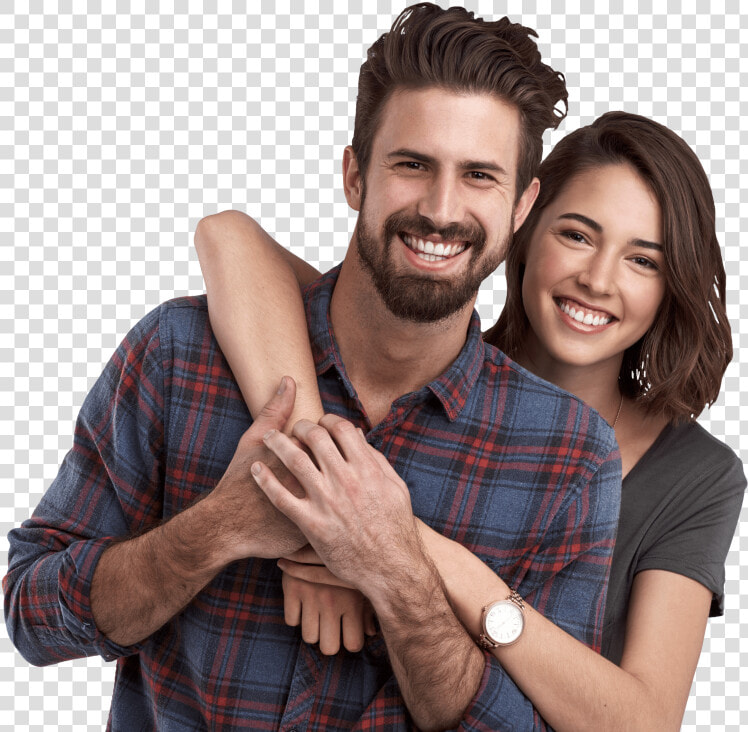 Couple Posing And Smiling Flipped   People Posing Png Transparent  Png DownloadTransparent PNG