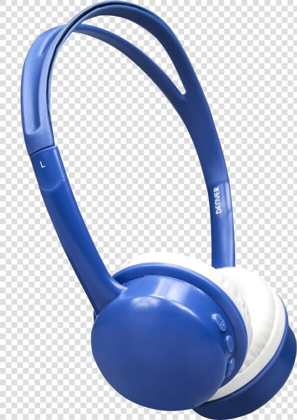 Denver Bth 150blue 1   Foldable Headphones With Bluetooth Denver Electronics  HD Png DownloadTransparent PNG