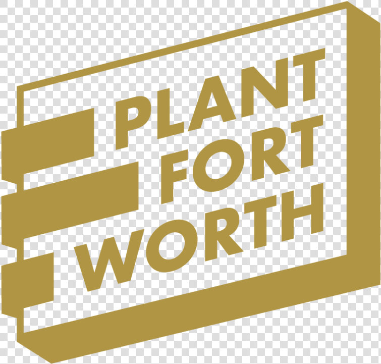 Plant Fort Worth Sign Icon Gold  HD Png DownloadTransparent PNG