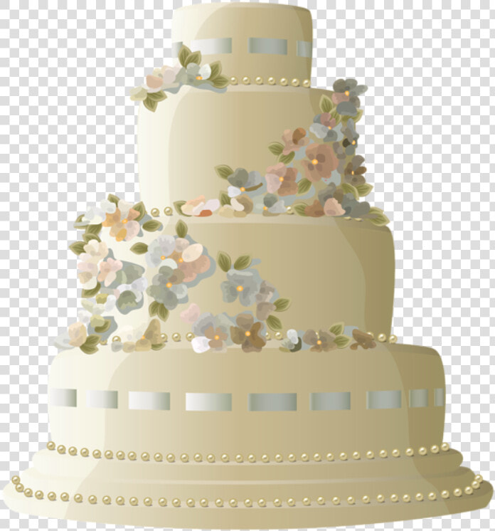 Decorado Com Flores Bolos   Birthday Cake 4 Layers  HD Png DownloadTransparent PNG