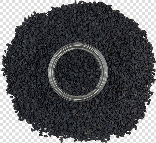 Black Sesame Seeds 3   Circle  HD Png DownloadTransparent PNG