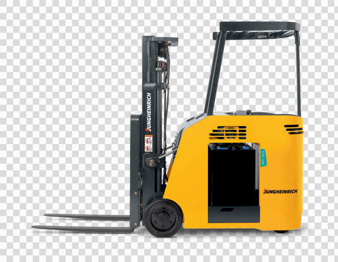 Jungheinrich Stand Up Forklift  HD Png DownloadTransparent PNG