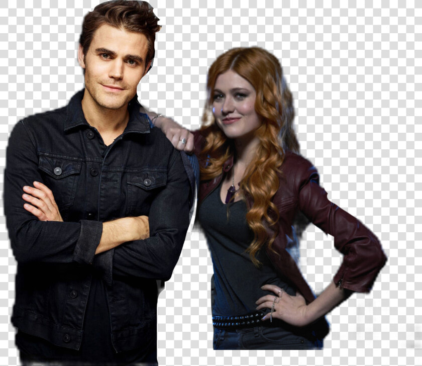 Manip Made By Me Of Katherinemcnamara And Paulwesley   Katherine Mcnamara And Paul Wesley  HD Png DownloadTransparent PNG