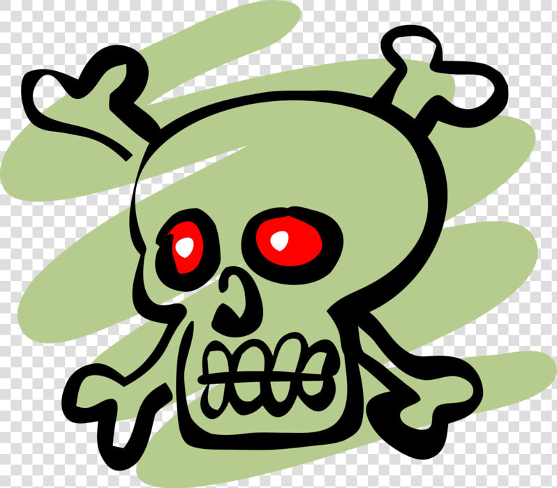 Vector Illustration Of Buccaneer Pirate Skull And Crossbones  HD Png DownloadTransparent PNG