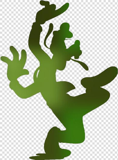 Goofy Png Transparent Images   Black And White Goofy Silhouette  Png DownloadTransparent PNG