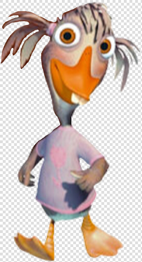 Abby Mallard   Elenco De Chicken Little  HD Png DownloadTransparent PNG