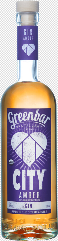 Greenbar City Amber Gin  HD Png DownloadTransparent PNG