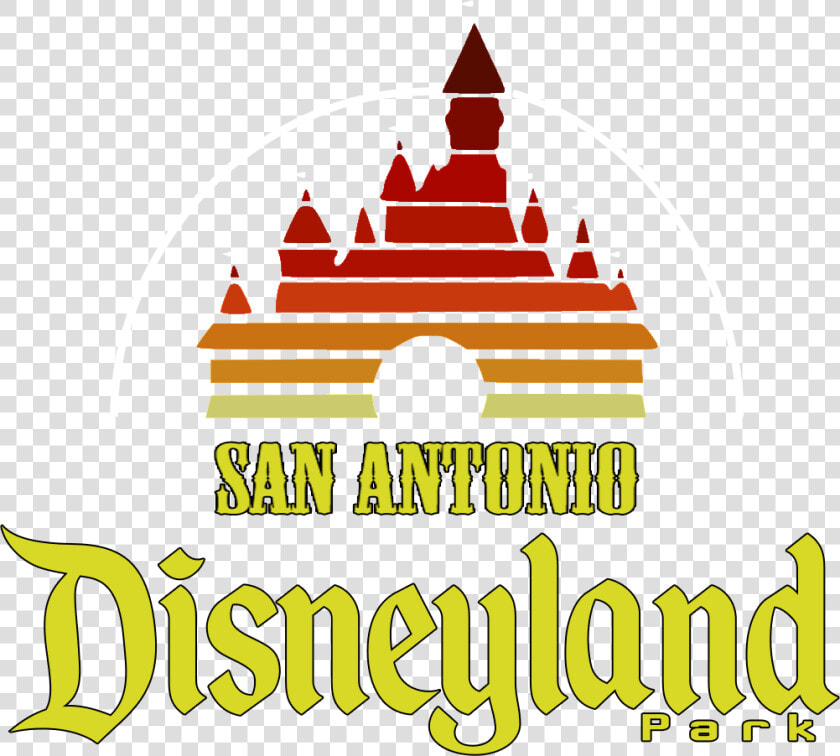 San Antonio Disneyland Logo   San Antonio Disneyland Park  HD Png DownloadTransparent PNG