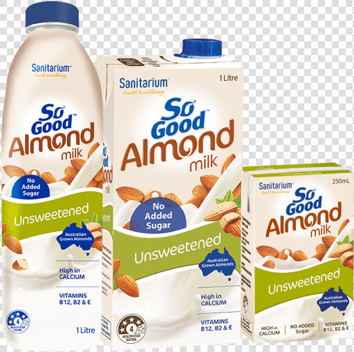 So Good Unsweetened Almond Milk  HD Png DownloadTransparent PNG