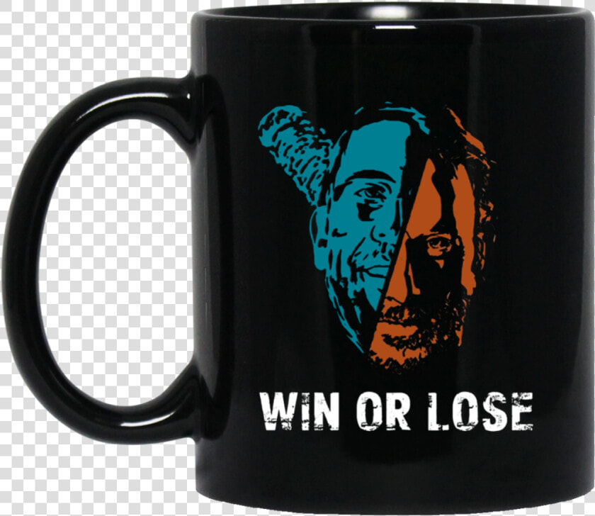 The Walking Dead Negan Rick Grimes Mug Win Or Lose   Alan In Space No One Can Hear You In Space  HD Png DownloadTransparent PNG