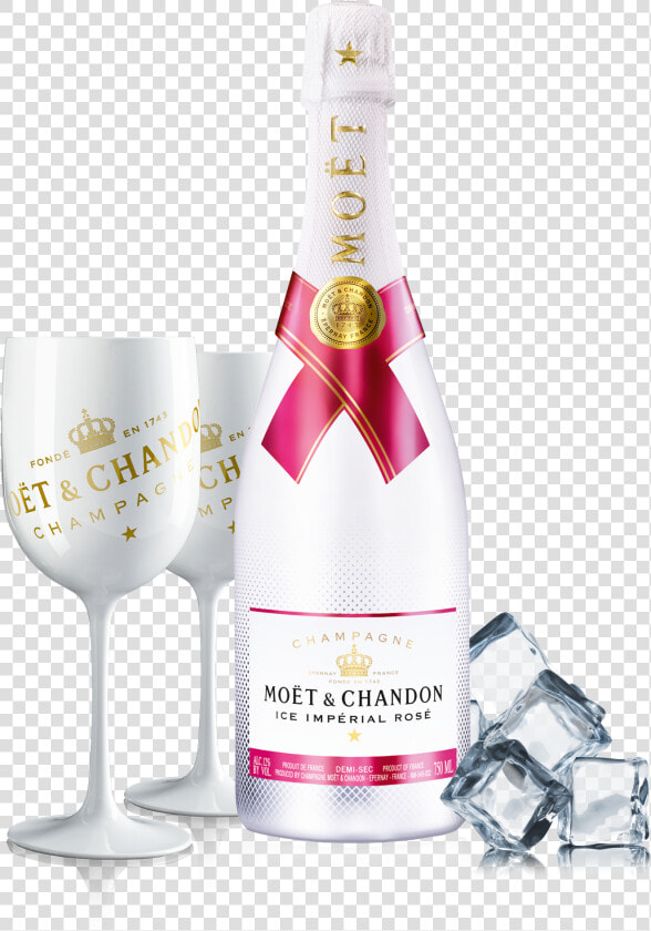 Moet  amp  Chandon Iceimperial Rose 1hrdeliveryset   Moët  amp  Chandon  HD Png DownloadTransparent PNG