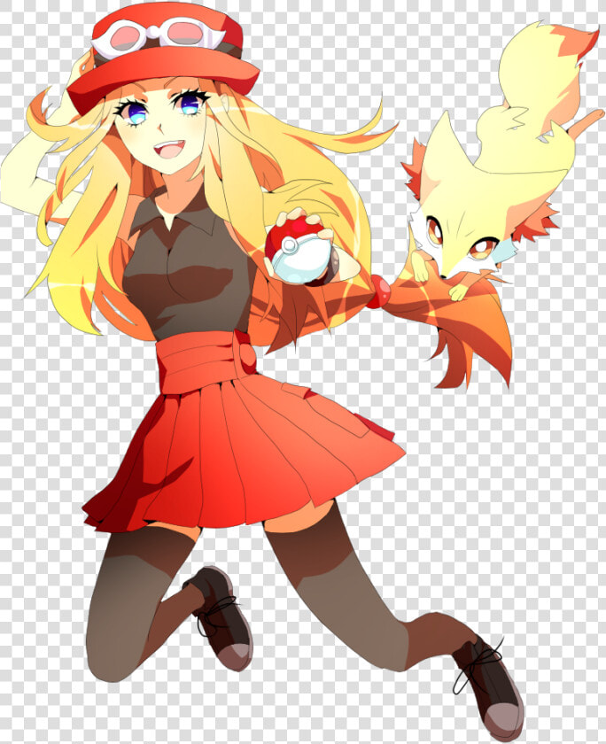 Pokemon Xy Serena Fanart Sai Png Version   Serena Pokemon Fan Art  Transparent PngTransparent PNG