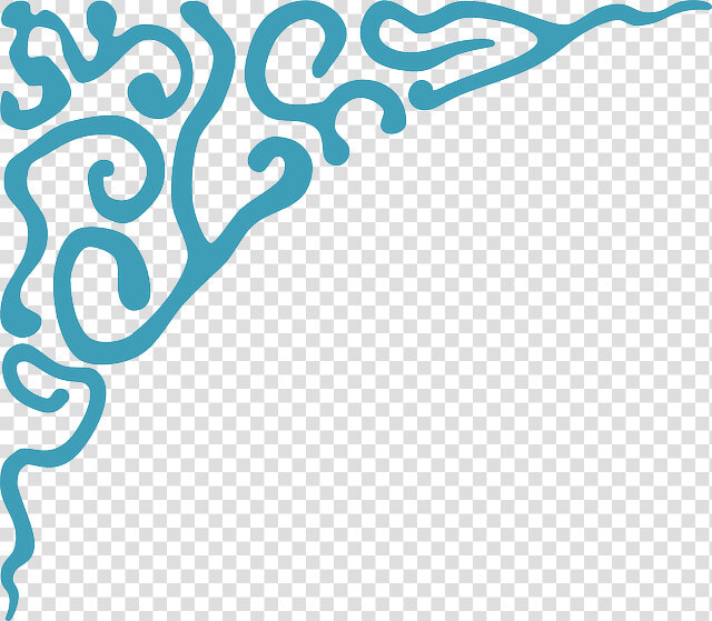 Corner  Decoration  Fancy  Flourish  Ornament   Ornament Blue Png  Transparent PngTransparent PNG