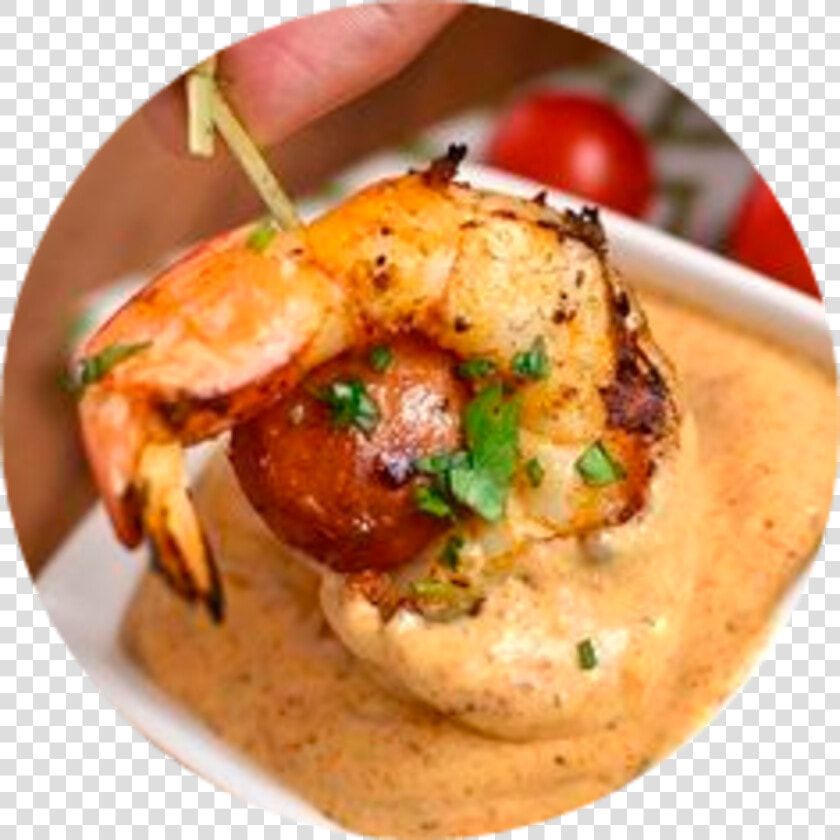 Shrimp And Sausage Skewers  HD Png DownloadTransparent PNG