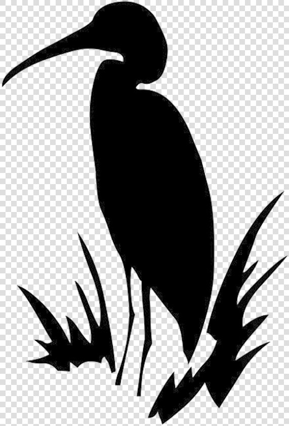 Heron Silhouette   Transparent Heron Silhouette  HD Png DownloadTransparent PNG