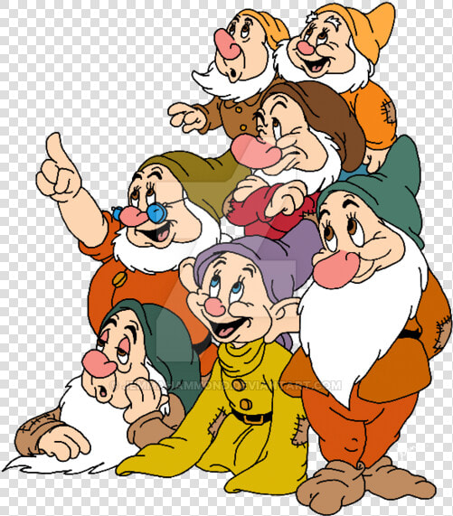 Seven Dwarfs By Jemmahammond   Snow White Seven Dwarfs  HD Png DownloadTransparent PNG