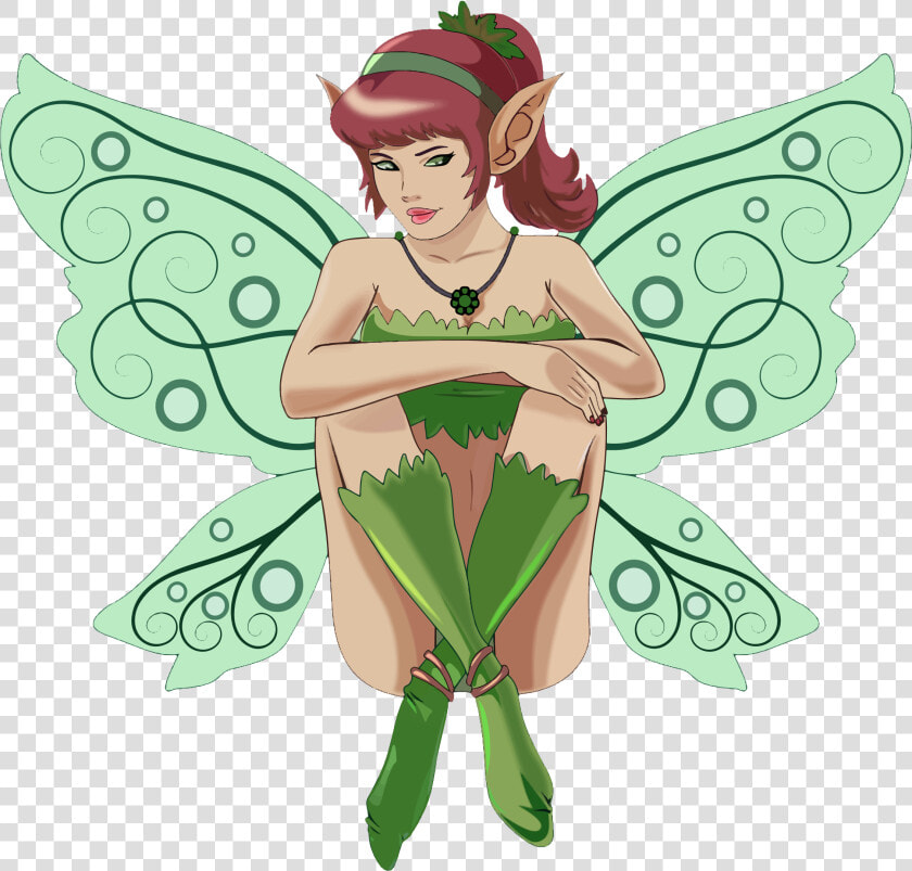 Green Fairies Cliparts   Green Fairy Clip Art  HD Png DownloadTransparent PNG