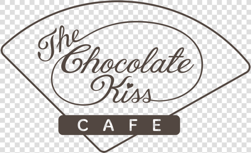 The Chocolate Kiss Cafe   Chocolate Kiss Cafe Logo  HD Png DownloadTransparent PNG