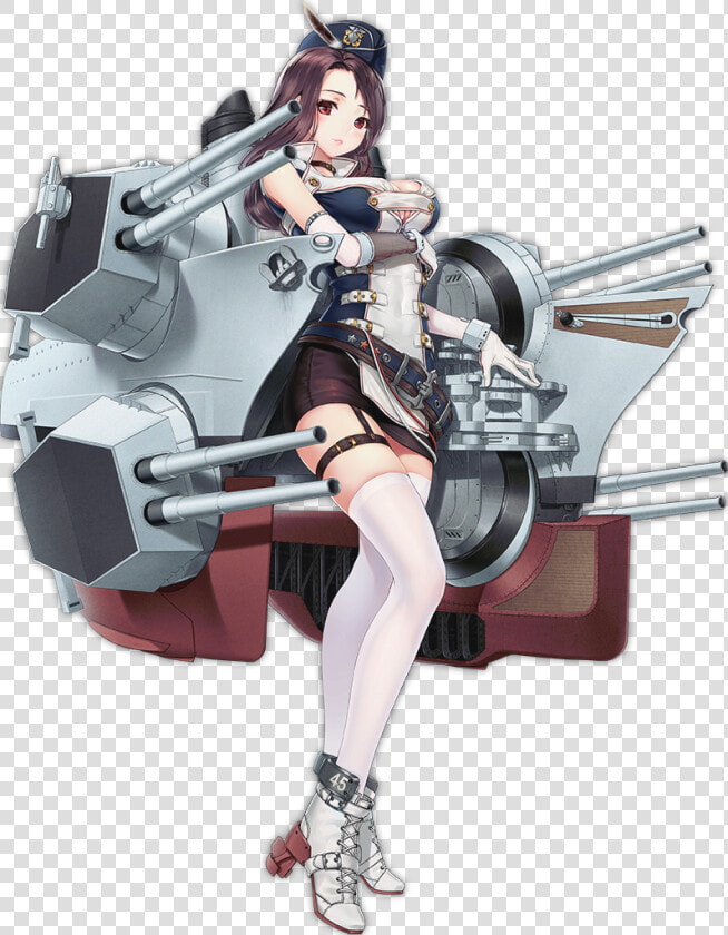 Colorado Drawn By Rail   Uss West Virginia Azur Lane  HD Png DownloadTransparent PNG