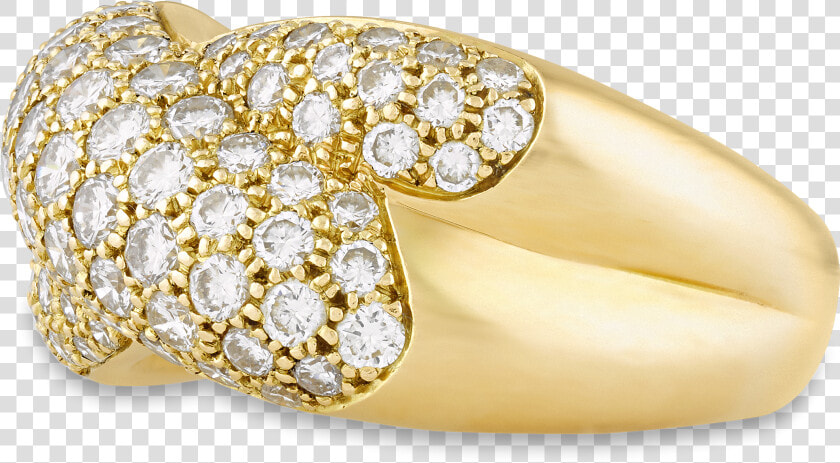 Diamond Crossover Ring By Cartier   Cartier Crossover Diamond Ring  HD Png DownloadTransparent PNG