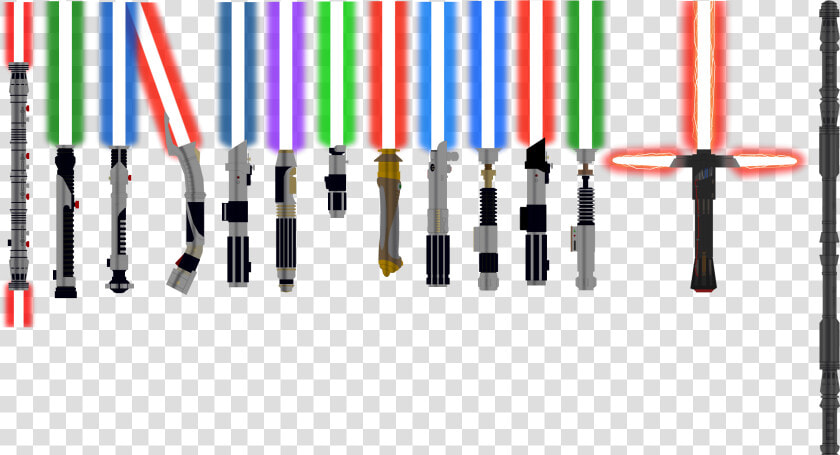 Enter Image Description Here   Star Wars Lightsabers Pixel Art  HD Png DownloadTransparent PNG