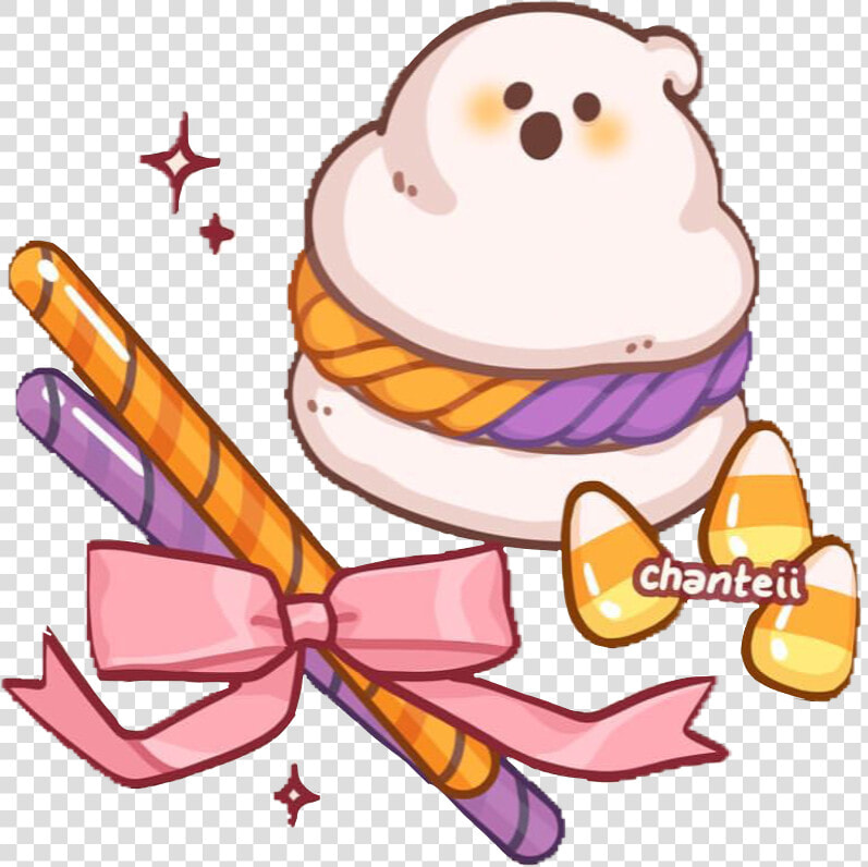  halloween  ghost  candy  kawaii  cute  freetoedit   Cute Kawaii Halloween Ghost  HD Png DownloadTransparent PNG