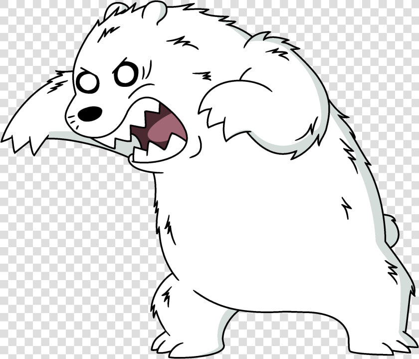 Mad Clipart Polar Bear   We Bare Bears Primal Ice Bear  HD Png DownloadTransparent PNG